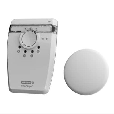 vibratiepad koppeling rookmelder en hittemelder en koolmonoxide melder