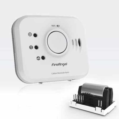 Koolmonoxide alarm met Z-wave module