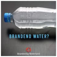 flesje water kan brand veroorzaken